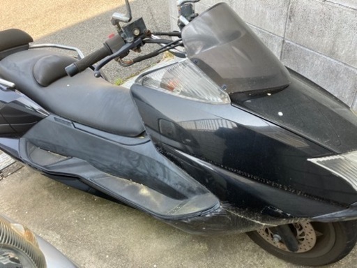 ヤマハ　マグザム　不動車　千葉県山武市引き取り　抹消予定