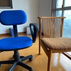 椅子2脚、多少汚れはあります。