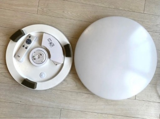 調光可LEDシーリングライト　アイリスオーヤマ