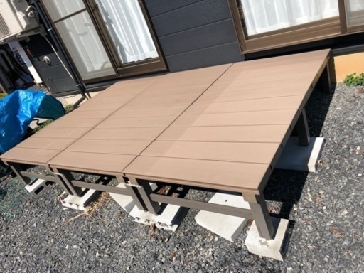 人工木ウッドデッキ