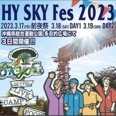 【取引中】スカイフェス　hyskyfes 19日 チケット大人1枚