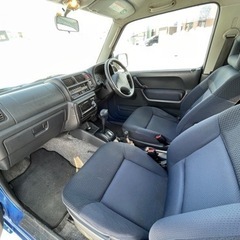 スズキ　ジムニー　jb23青の画像