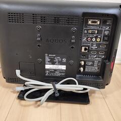 受け渡し者決定!シャープ16インチTVの画像