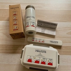 ▪新品未使用品▪スヌーピー🐾お弁当箱＊4点セットの画像