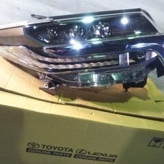 トヨタ　30アルファード後期ヘッドライト アルファード 前ライト【富山】30アルファード 30系 後期 トヨタ純正 3