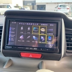 N- BOX 黒TV Bluetooth 車検満タン渡しの画像