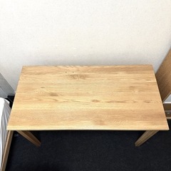 【最終値下げ】無印良品 無垢材デスク オーク