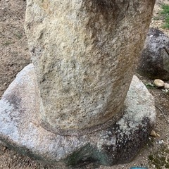 大型　石灯篭③ 天然石　国産　【引き取り限定】の画像