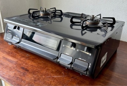 お引取り限定 17年製 パロマ LPガス用コンロ 2口ガステーブル IC-N86B-R プロパン