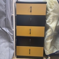【値下げしました‼️】5段引き出し収納家具