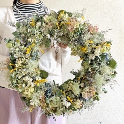 紫陽花スモークツリーフライングリース