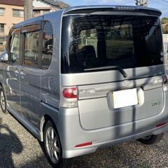 ダイハツ タントカスタム X 左スライドドア/ETC シルバー 走行127,093kmの画像