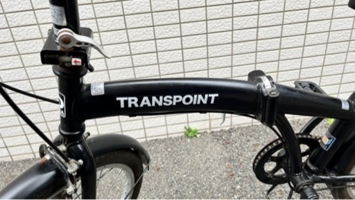 【受け渡し決まりました】TRANSPOINT折りたたみ自転車