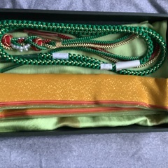 帯揚げ帯締め重ね襟セットの画像