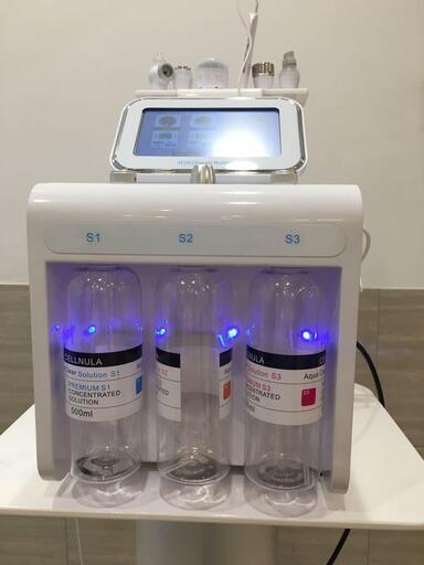 CELLNULA H2o2Small Bubble 6in1総合美容器 フェイスケア サロン