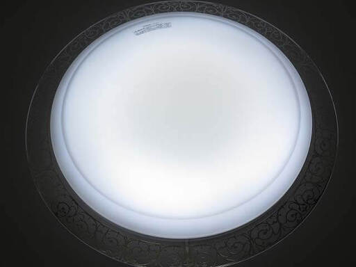 ss4840　パナソニック　LEDシーリングライト　LGBZ3488　～12畳　リモコン付き　Panasonic　天井照明　照明器具　丸型　模様入り　昼光色・電球色　電気