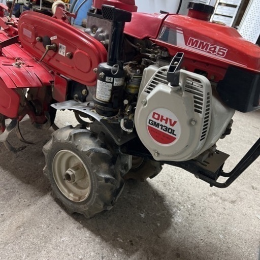 美品 三菱 耕運機 MM45 車庫保管 北海道旭川市