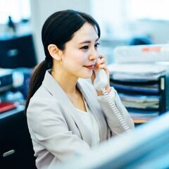 ≪接客なし≫店舗内バックヤード◇受電メインの問い合わせ対応（SS...