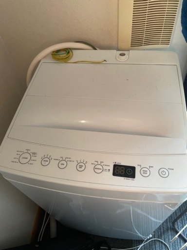 ハイアール 全自動洗濯機 洗濯5.5kg amadana TAG Label AT-WM55-WH（ホワイト）