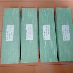 【未使用】　箸　箸置き　4セット　滴草焼　飛騨春慶　昭和レトロ　岡崎市からの画像