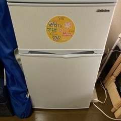 2ドア冷凍冷蔵庫　2020年　AR-100E