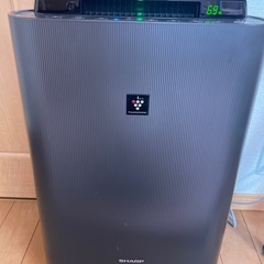 話し中　シャープ　空気清浄機　加湿機　