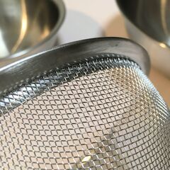 ステンレス ざる ぼうる 4個セットの画像