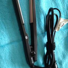 ヘアアイロン/tescomSTYLEUP(ブラック＆ピンク)