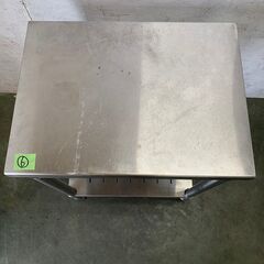 【谷口工業】 タニコー ステンレス台 コンロ台 厨房 作業台 業務用 2段タイプ W600×D450×H795mm ⑥の画像