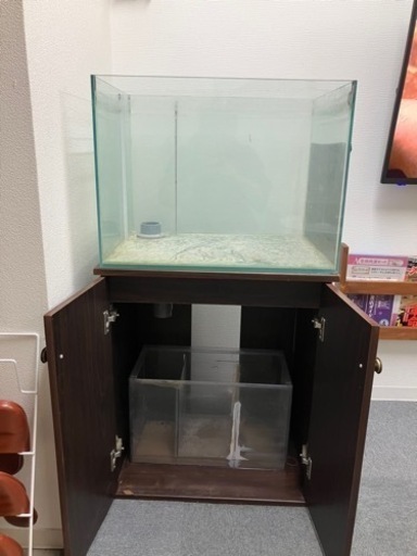 60cm×45cm×45cm 注文 オーバーフロー水槽 水中ポンプセット