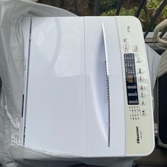 ほぼ新しい洗濯機です