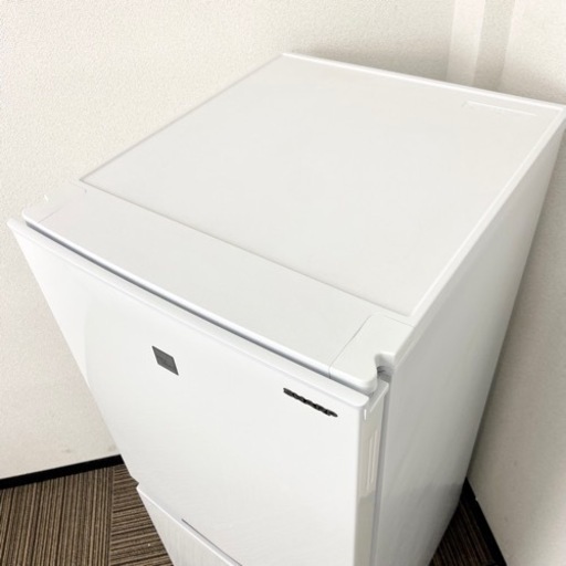 激安‼️付け替えどっちもドア21年製152L SHARP2ドア冷蔵庫SJ-15E8-KW?