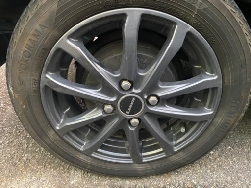 軽自動車用アルミホイール　155/65/14