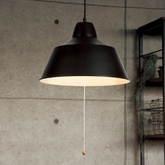 【中古美品】ニトリ ペンダントライトビレル(177P-2BK)の画像