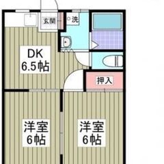 【 初期費用8万円パック 】「西小泉」駅　徒歩6分　[ 2DK ...