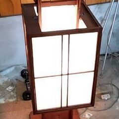 電気行燈　電気行灯　中古品　※値下げしました。売却済〆切の画像