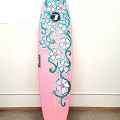 227cm 女性向け Homic 可愛い ファンボード サーフボード 7’6 サーフィンボード（Blue Surfboard ブルーサーフボード ショート
