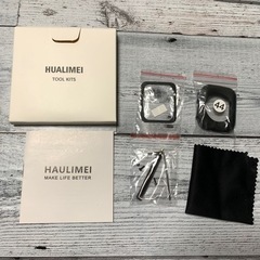 新品⭐️ケース付き⭐️HUALIMEI コンパチブル Apple Watch バンド ブラックの画像