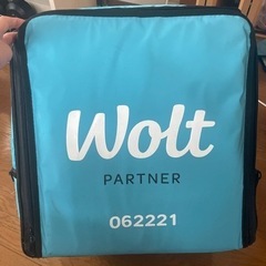 wolt 配達バッグ 
