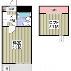 【 初期費用5万円パック 】「新井薬師前」駅　徒歩5分　[ 1K...
