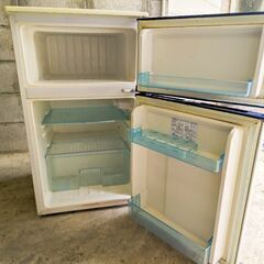 【受け渡し確定】冷蔵庫 2ドア 96L 京都山科 引取り限定の画像