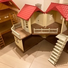 （三月末まで限定）引取りのみ シルバニアファミリー あかりの灯る...