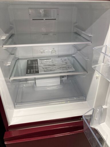 AQUA アクア ノンフロン冷凍冷蔵庫 AQR-16F 157L 2017年製 中古品