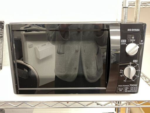 アイリスオーヤマ 電子レンジ PMB-T176-5-B 2021年製 50Hz