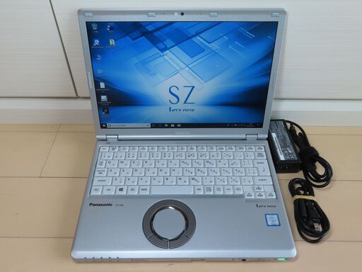 JC01207 Panasonic ノートパソコン レッツノート CF-SZ6 RFQVS 美品 office2019