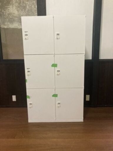 OKAMURA レクトラインロッカー　2個と4個の計2台セット