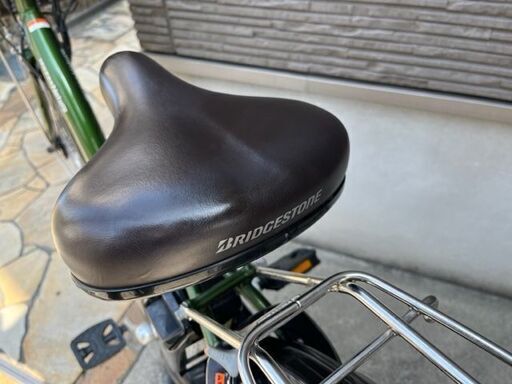 特②?現行バッテリー8.7Ah！　お抹茶　ヤマハ　パスナチュラ　26インチ　 電動自転車　電動アシスト自転車　317ｒ38