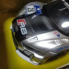 切手 Ok   ハピネット 1/14スケール RC Audi R8 LMS (ラジコン)未開封の画像