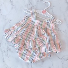 GAP babyレインボー ワンピース