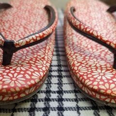 ☆履物　草履　昭和レトロ　中古品　の画像